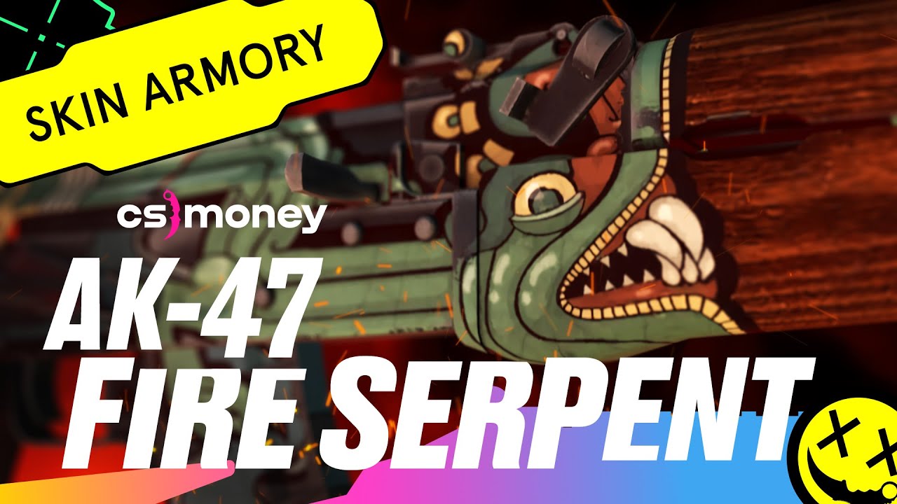 Культовые Скины CS:GO: Что сделало AK-47 FIRE SERPENT таким популярным?