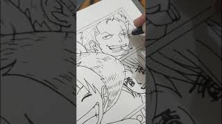 رسم انمي وان بيس | Drawing Anime One Piece