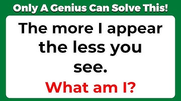 CAN YOU SOLVE THESE 10 TRICKY RIDDLES? | ONLY A GENIUS CAN PASS THIS QUIZ #69