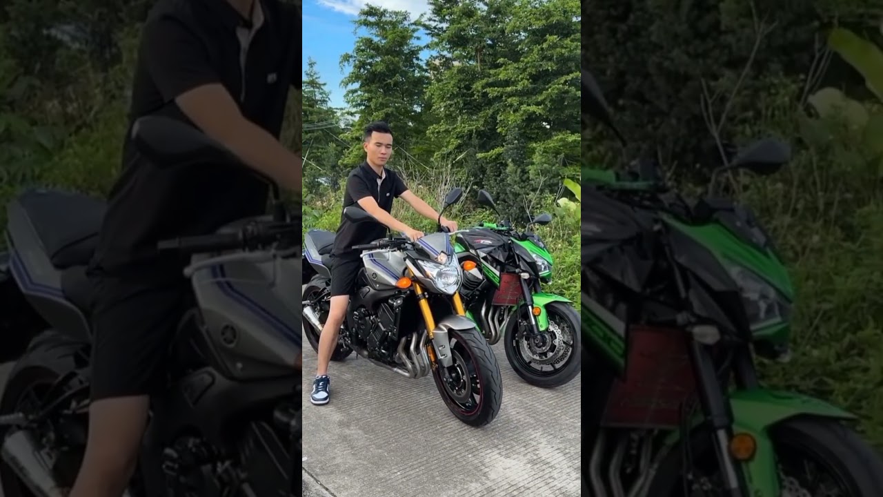 Yamaha FZ8 and FAZER8 Vs Kawasaki Z900 