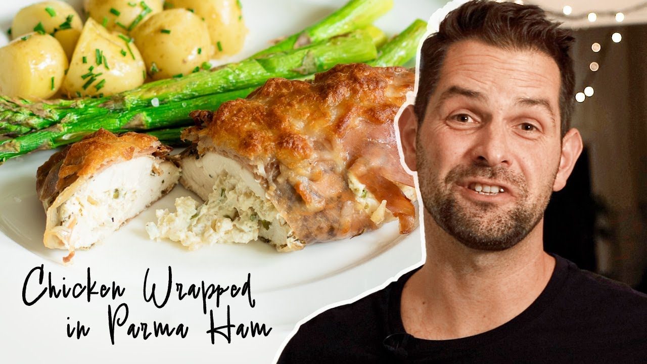Вкусный рецепт фаршированных куриных грудок, завернутых в пармскую ветчину