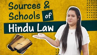 Sources of Hindu Law | Ancient & Modern Sources | Family Law