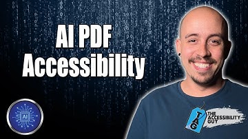 Using AI to Enhance PDF Accessibility