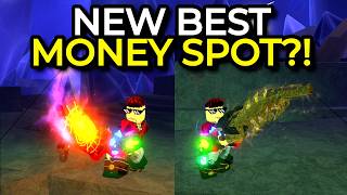 New Best Money Spot in Fisch?! 💰 | Obsidian Trench Rod Test