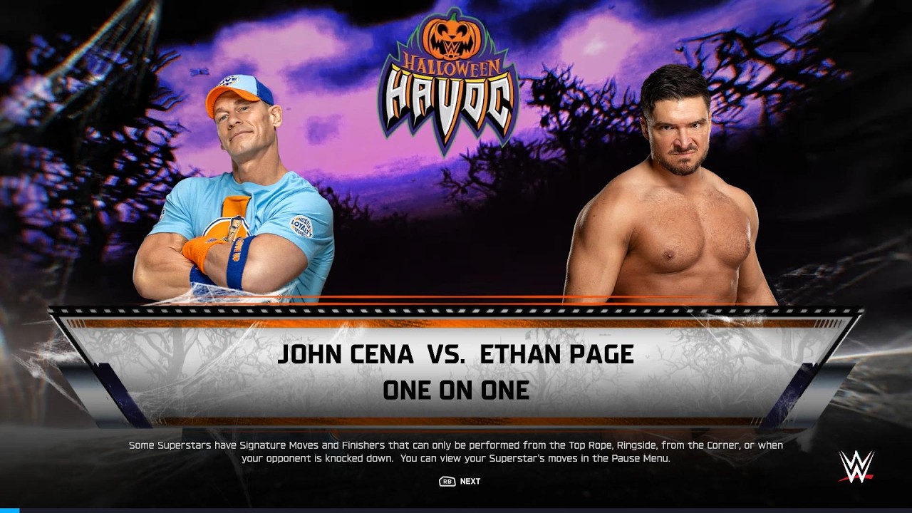 FULL MATCH : John Cena VS Ethan Page | John Cena Vs All Wrestlers | Joh Cena Retirement tour