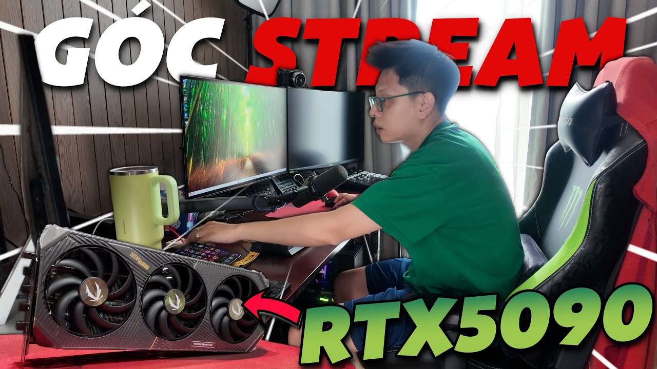 [Bomman Vlog 68] LẮP PC MỚI TIỆN THỂ REVIEW GÓC STREAM HIỆN TẠI