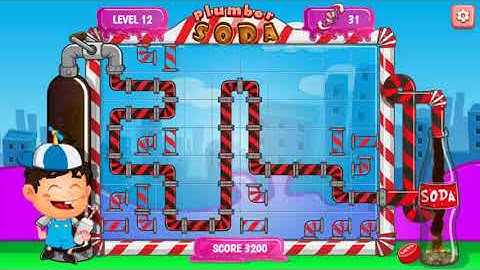 PrimaryGames: Plumber Soda Gameplay