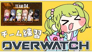 【OW】強くなるだけじゃだめ!みんながいる!チーム練習 wチーム4【森中花咲/にじさんじ所属】