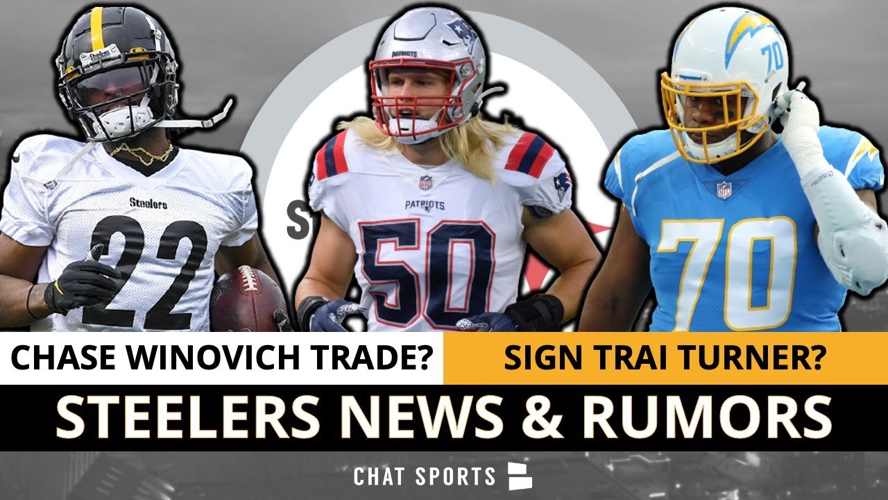 Steelers News & Rumors: Trading For DE Chase Winovich? + LG Trai Turner Visits With Pittsburgh