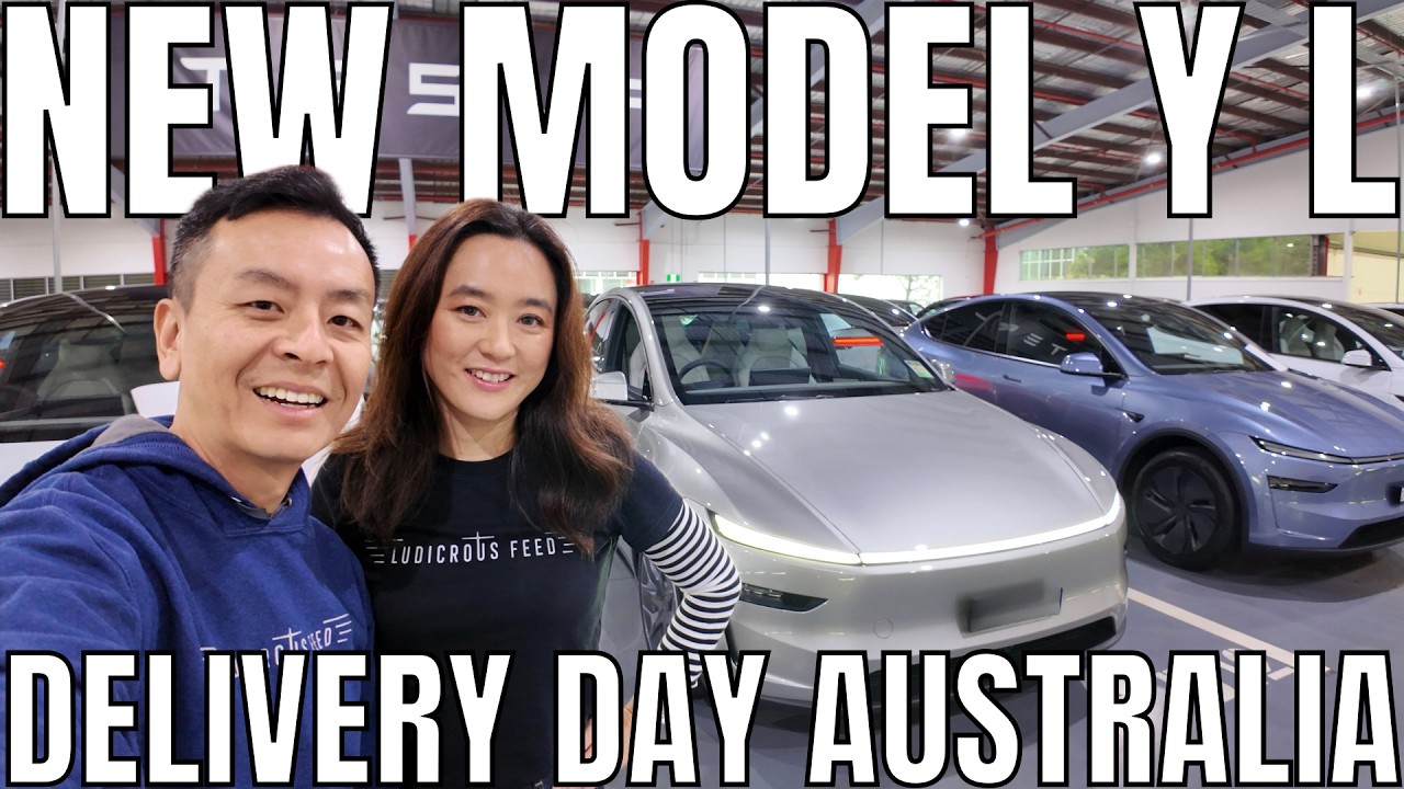 New Tesla Model Y L Delivery Day Experience Sydney Australia May 2026