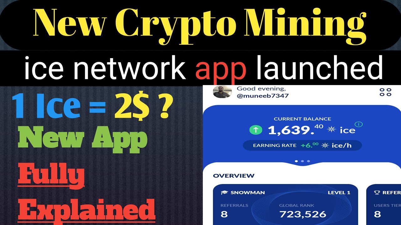 New Earning/Mining App In Pakistan | Ice Coin Mining Full Tutorial | Ice Network Mainnet Launch
