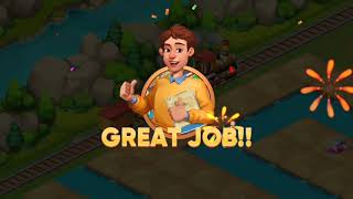 3 match merge game Merge Train Town Puzzle Merge Game Level 46 Gameplay Guide screenshot 4