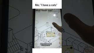 cats are cute 4ever (y'all can found ts on playstore) #catsarecute # #furry