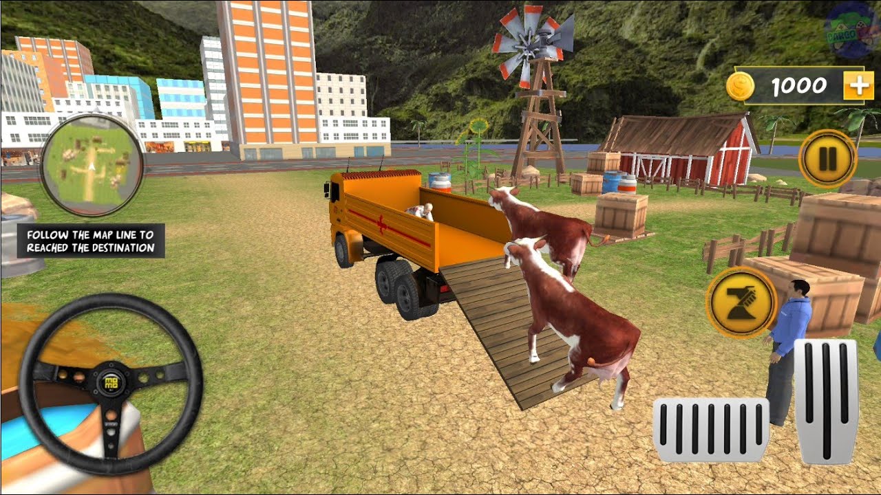 Animal transport truck games #1 - New Android Gameplay HD
