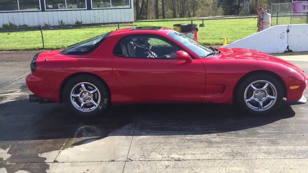 Drag racing my 400hp FD Rx-7 - YouTube