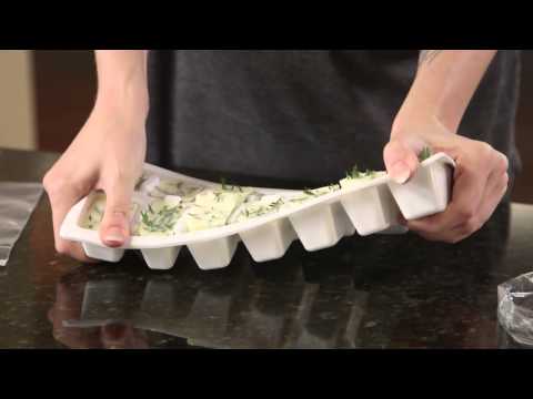 Preserve Fresh Herbs in Olive Oil