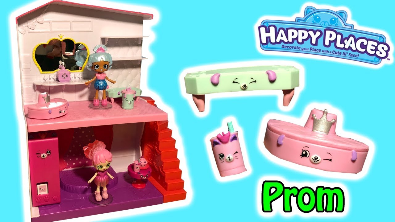 Shopkins Happy Places Season 3 Happyville High School Prom Playset