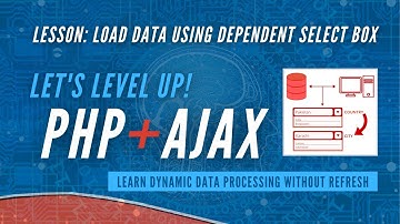 Load Data using Dependent Select Box || Dynamic Data Processing || PHP and Ajax Tutorial