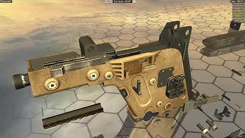 Kriss Vector 45 ACP Submachine Gun - Step By Step Disassembly & Reassembly