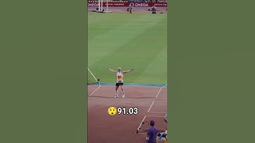 Julian Weber 91.03 mtr 🥇 #worldchampion #olympics  #javelinthrow #losangeles #neerajchopra #india