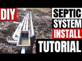 Installing a new septic system complete DIY tutorial for beginners