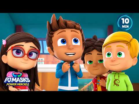 PJ Masks: Danger at the Museum! 😺🦎 | PJ Masks US Season 5 | Cartoons