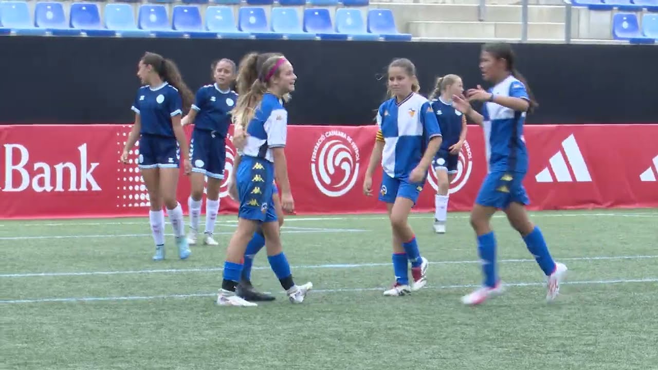 Resum CE Sabadell FC 4 - 0 FC Levante LB (Final Femení Aleví 2025)