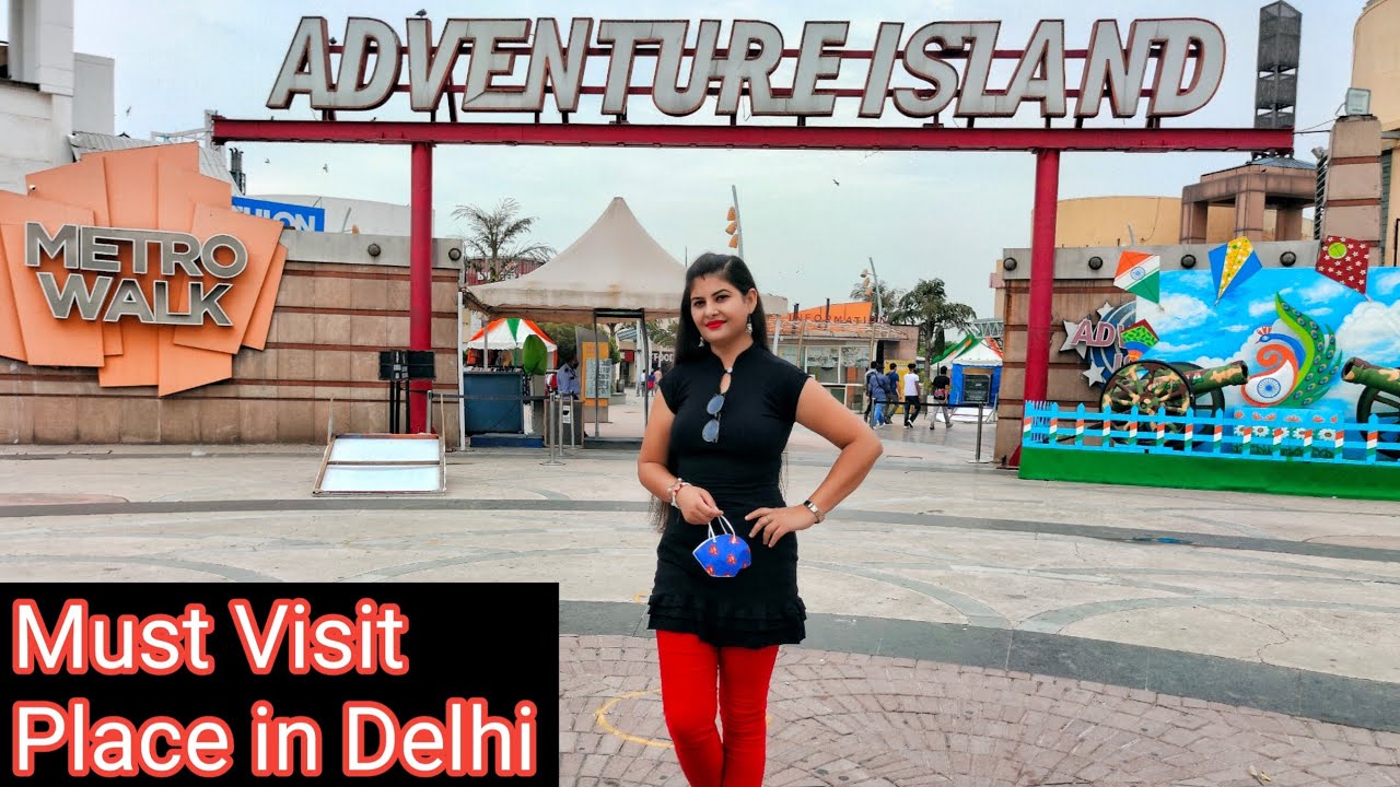 Adventure Island Delhi | Metro Walk Rohini | Flying Jodi - YouTube