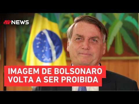 Justiça Eleitoral volta a proibir uso da imagem de Bolsonaro em peças de campanha