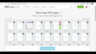 Free online PDF editor   PDF Candy  Rearrange pages, add a watermark, password protect your PDF, et screenshot 4