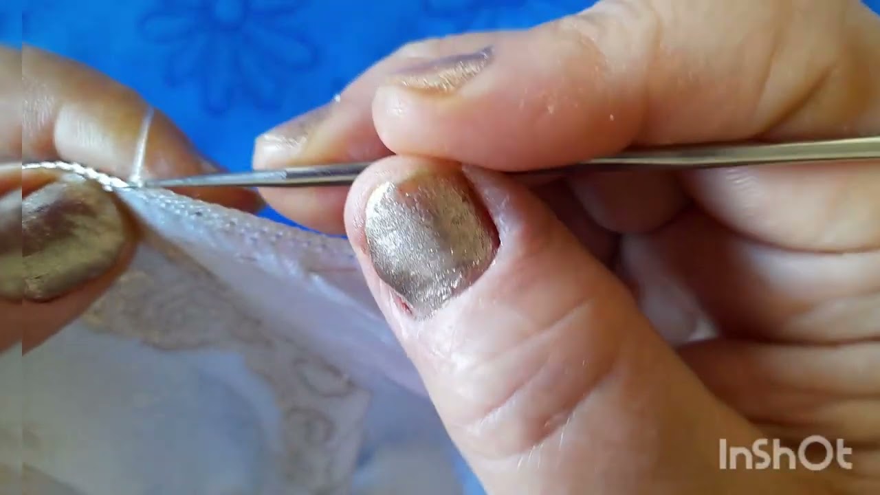 الجزء الأول من ضرس بالكروشي علي دورة العنق أنيق مع شرح الكامل فرجة ممتعة