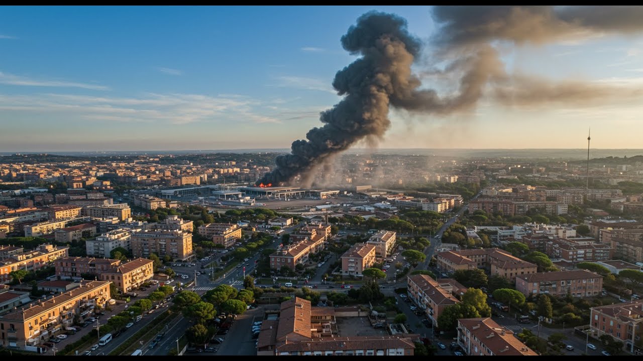 Explosión masiva en estación de gas en Roma un milagro entre el caos