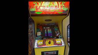 Scramble Arcade Game Cabinet #gaming #retrogaming #arcade #retrogames #scramble