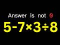 5 7  3 8       