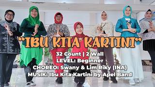 Ibu Kita Kartini 2026 | Line Dance | Beginner | Choreo Swany & Lim Riky (INA)