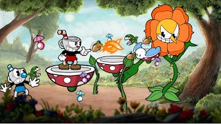Cuphead Floral Fury