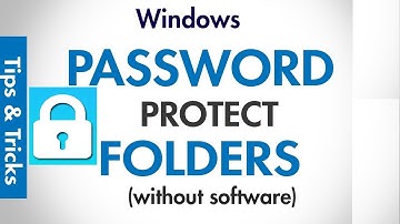 How to set Password protection for computer file and folder!! Tips & Tricks..!!