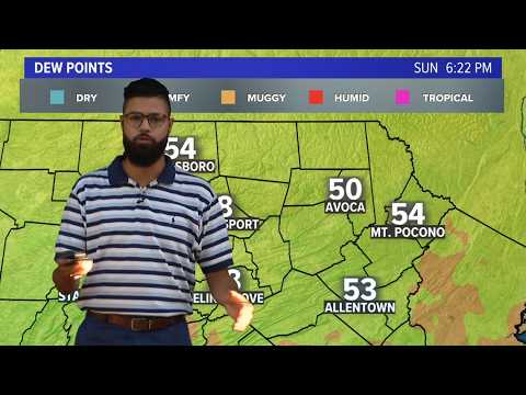 Labor Day looks great, foggy mornings possible