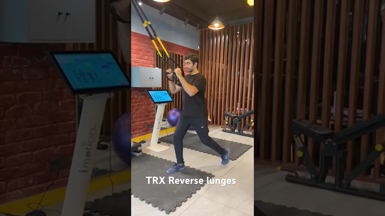 TRX Reverse Lunges 