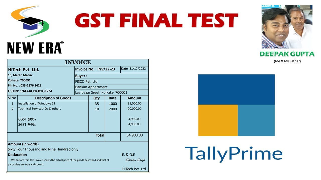 GST project with voucher on Tally by Deepak Gupta-6 (2023)