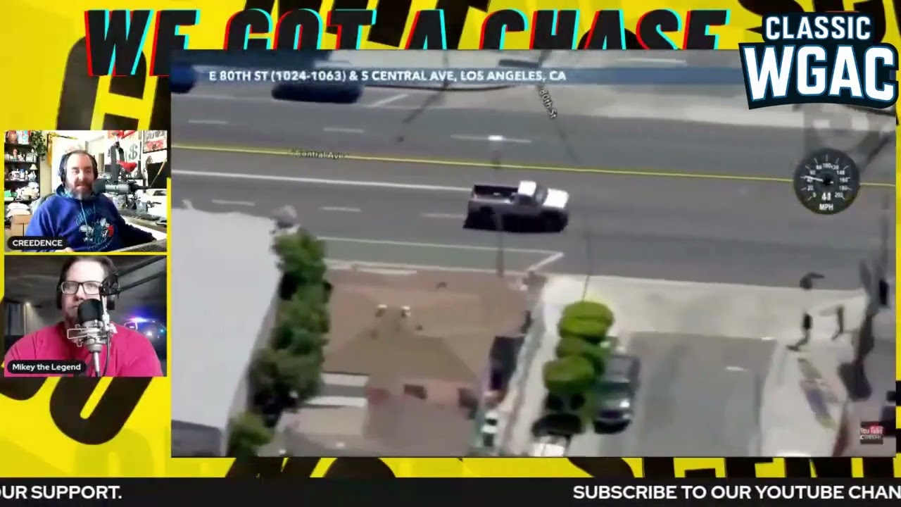 Man DRIVES TIRES OFF Truck During Wild Chase