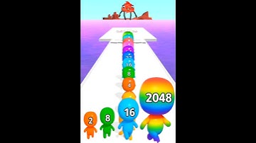 Man Runner 2048 | Epic Challenge | Max Level Gameplay 😱🔥 #ballgameshub #cutiepie22yt