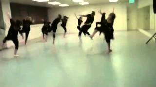 Barrel turns jazz class video 1