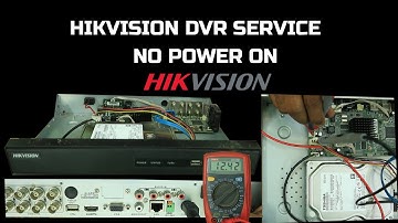 HIKVISION DVR No power On Problem Fixed