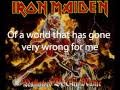 Iron Maiden - Hallowed Be Thy Name Lyrics (Full HD - 1080p)