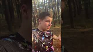 #shorts #лес Ноутбук пока запишут таймлапс костра помыть тем временем смотрим на паука 
