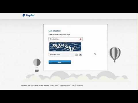 paypal sign up