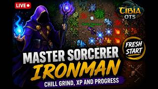 Master Sorcerer Ironman LIVE | Chill Grind, XP and Progress