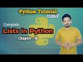 Lists in Python | Chapter 16 | Python Full Tutorial | Learn Python in 2025 | తెలుగు లో
