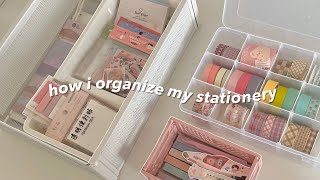 how i organize my stationery ✨ | aliexpress haul ft. jianwu store